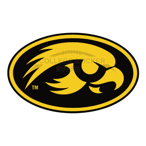 Design Iowa Hawkeyes Iron-on Transfers (Wall Stickers)NO.4647